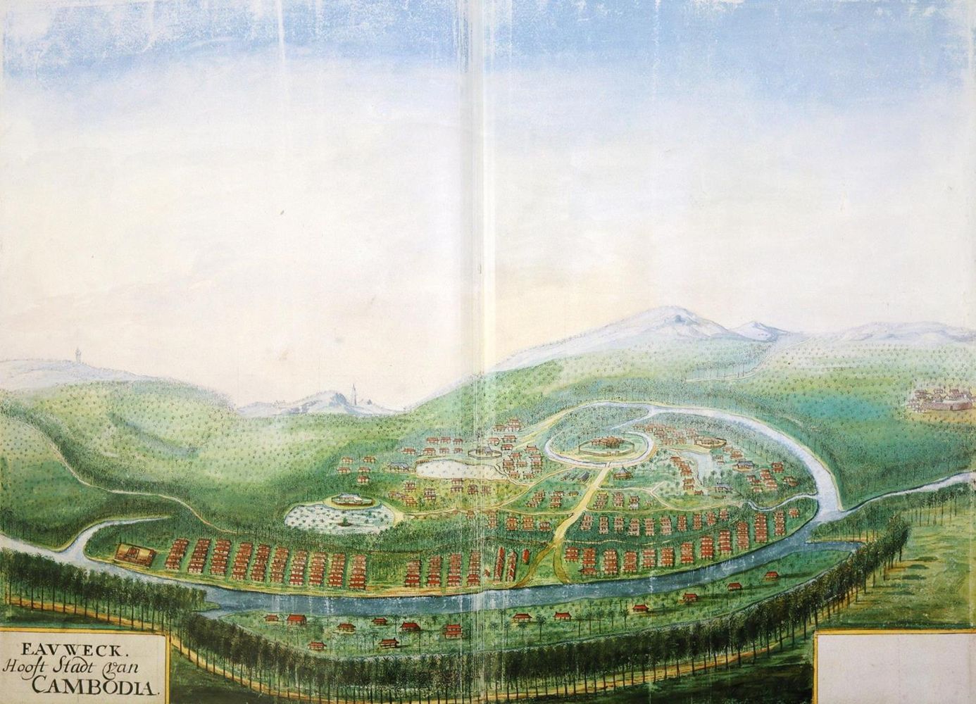 Große Abbildung Nr.1: 125-893 Vingboons-Atlas.: (Faksimile)
