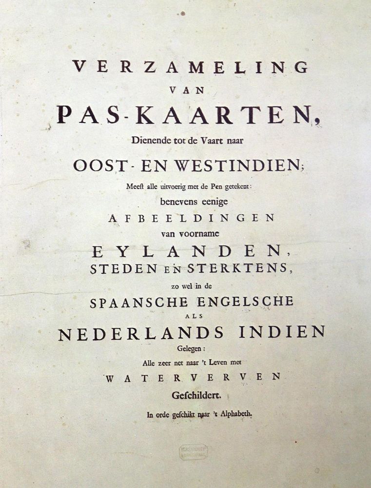 Große Abbildung Nr.3: 125-893 Vingboons-Atlas.: (Faksimile)