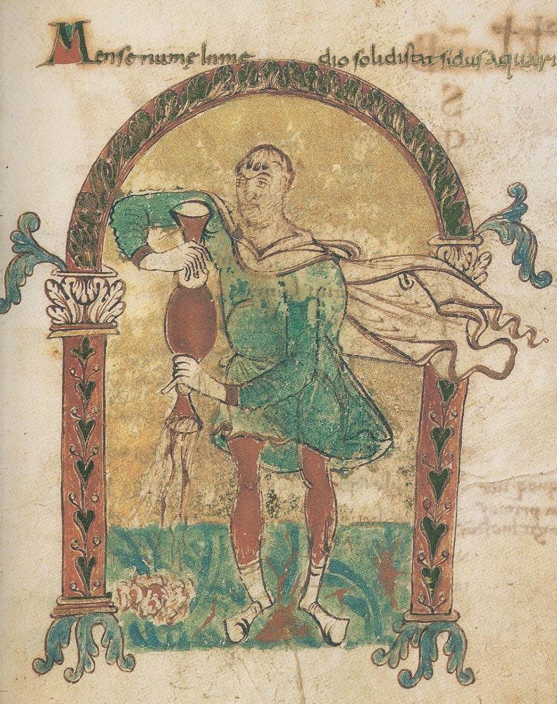 Große Abbildung Nr.1: 125-894 Wandalbert von Prüm.: (Faksimile)