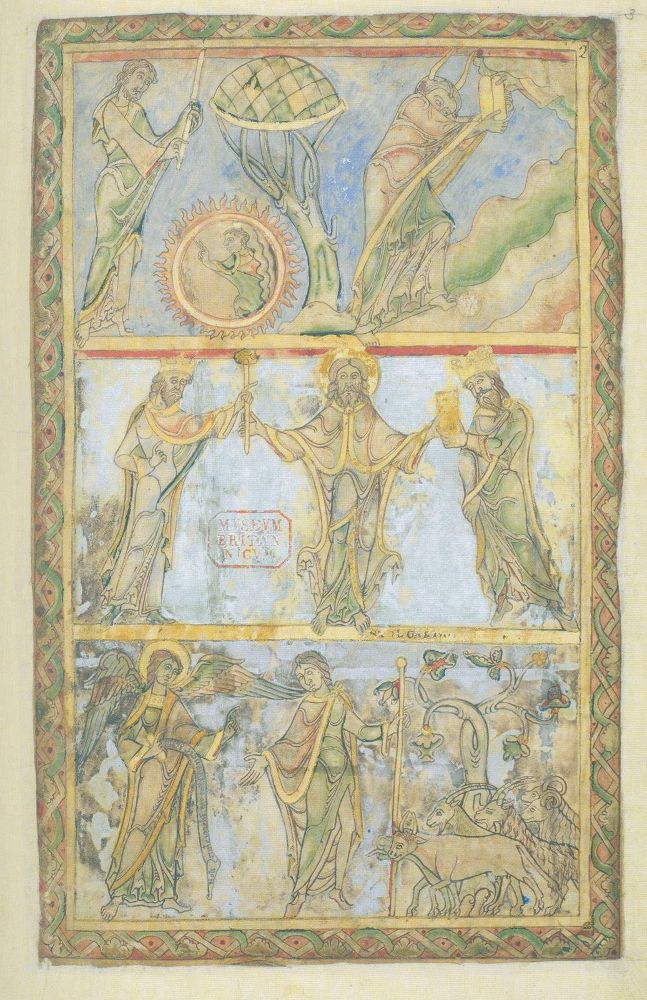 Große Abbildung Nr.3: 125-895 Winchester, Psalter  Miniature Cycle (The).: (Faksimile)