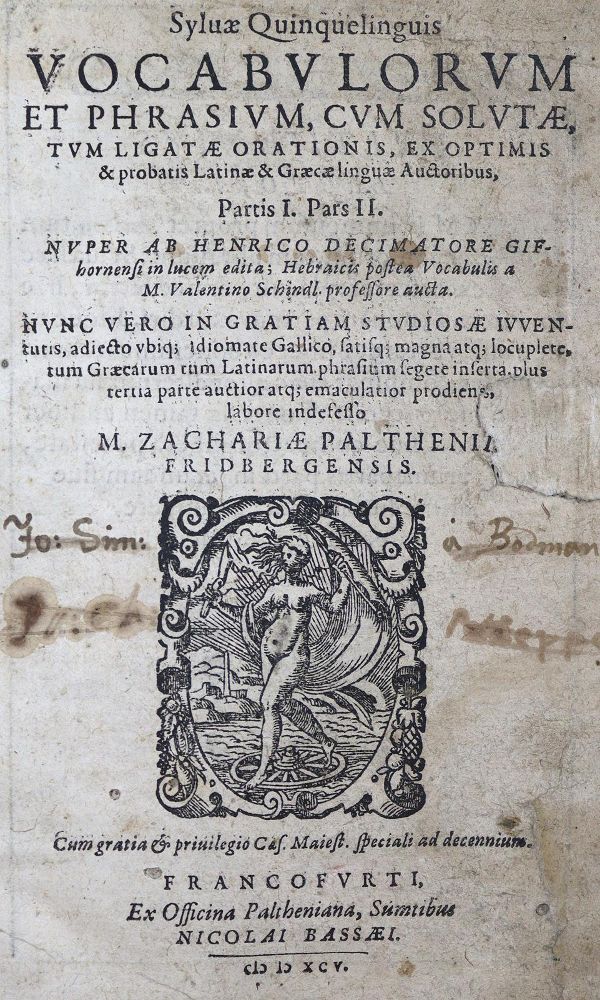 Große Abbildung Nr.1: 125-905 Decimator,H.: (Lexika - Wörterbücher - Sprachwissenschaften)