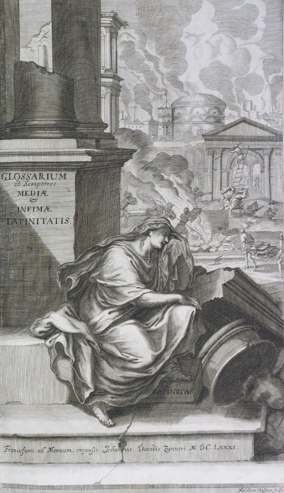 Große Abbildung Nr.1: 125-906 Du Cange,C.D.: (Lexika - Wörterbücher - Sprachwissenschaften)
