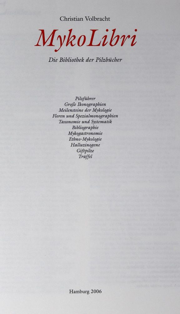 Große Abbildung Nr.2: 125-932 Volbracht,C.: (Pilze)