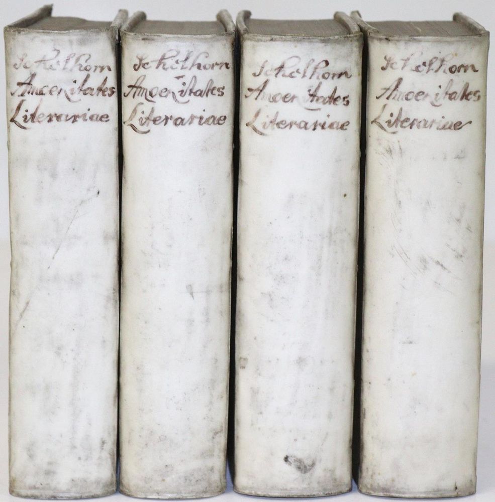 Große Abbildung Nr.1: 125-934 (Schellhorn,J.G.).: (Bibliographie und Buchwesen)