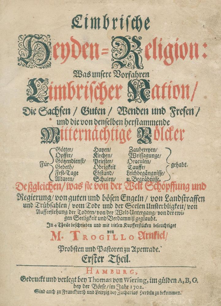 Große Abbildung Nr.2: 125-948 Arnkiel,T.: (Kultur- und Sittengeschichte)