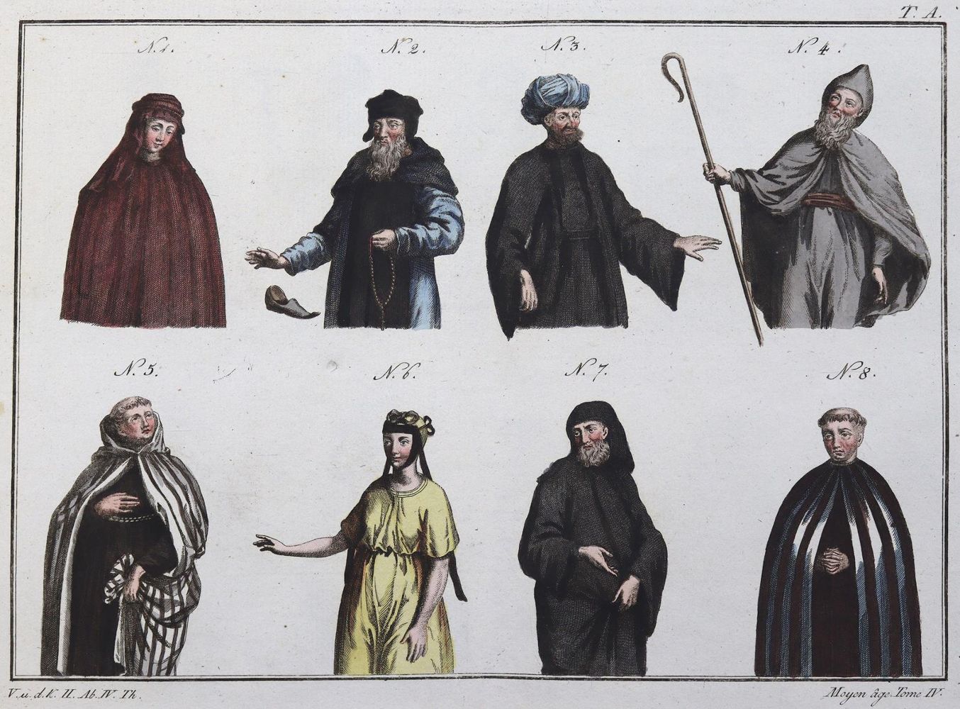 Große Abbildung Nr.1: 125-976 Spallart,R.de.: (Mode und Trachten)