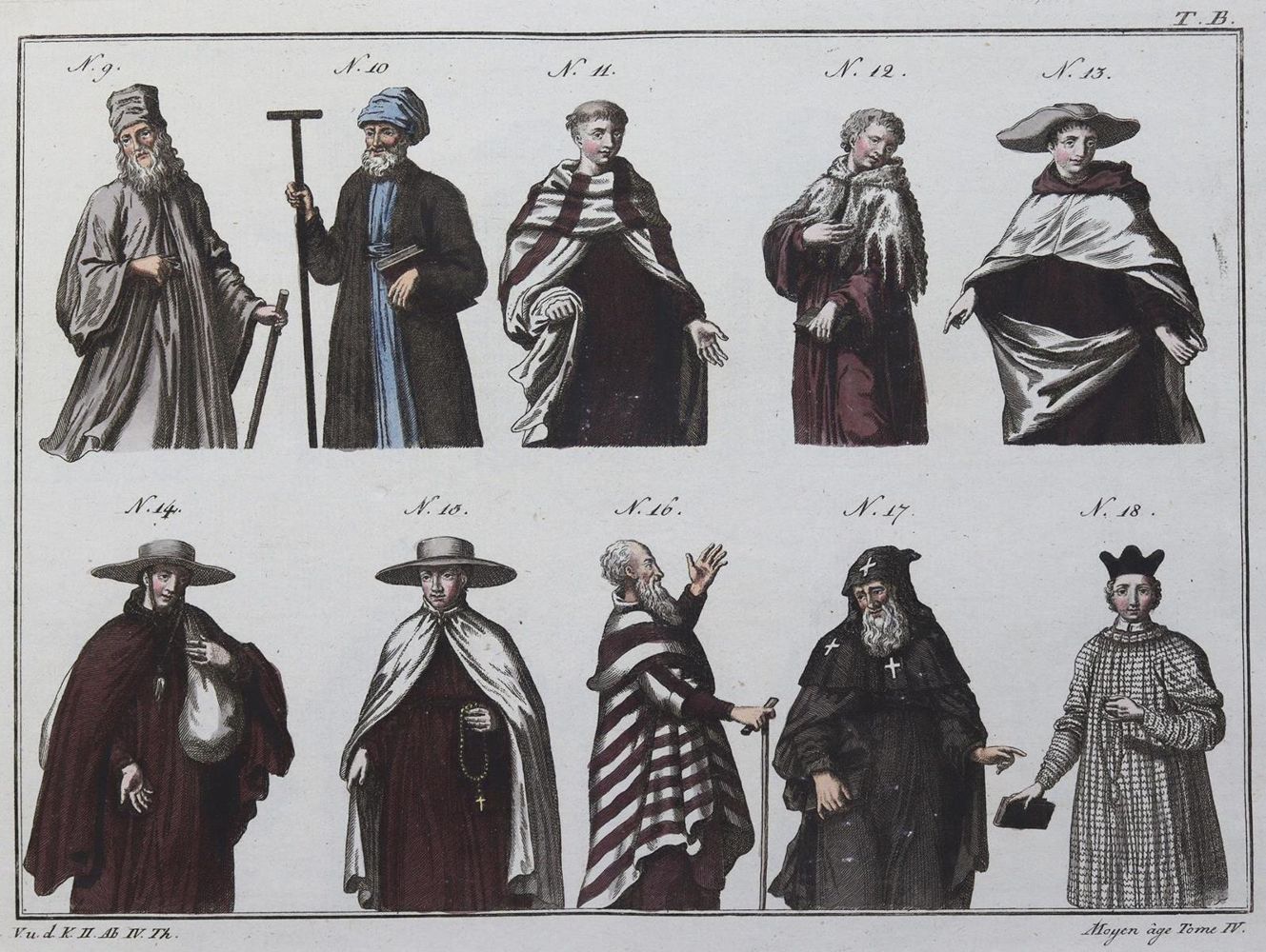 Große Abbildung Nr.2: 125-976 Spallart,R.de.: (Mode und Trachten)