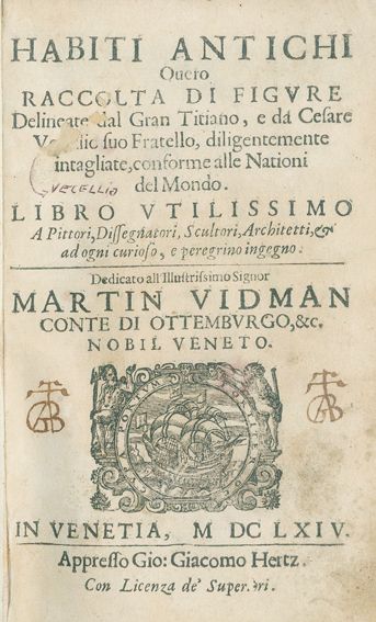 Große Abbildung Nr.1: 125-978 Vecellio,C.: (Mode und Trachten)