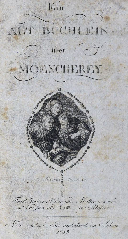 Große Abbildung Nr.1: 125-979 Mönchswesen.: (Kultur- und Sittengeschichte)
