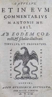Bild Nr.1: 125-101 Catullus, Tibullus, Propertius.: (Alte Drucke, Handschriften und Theologie)