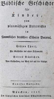 Bild Nr.3: 125-1016 Biblische Geschichte für Kinder,: (Pädagogik, Einband)