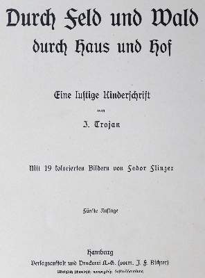 Bild Nr.1: 125-1034 Trojan,J.: (Kinder- und Jugendbücher)