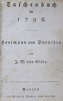 Bild Nr.2: 125-1044 Goethe,J.W.v.: (Almanache)