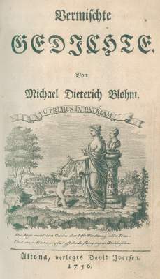 Bild Nr.1: 125-1052 Blohm,M.D.: (Literatur und illustrierte Bücher bis 19.Jahrhundert)