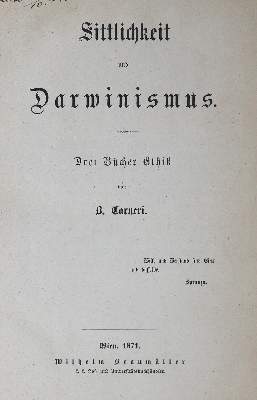 Bild Nr.1: 125-1062 Carneri,B.v.: (Literatur und illustrierte Bücher bis 19.Jahrhundert)