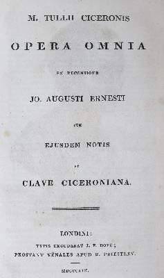 Bild Nr.2: 125-107 Cicero,M.T.: (Alte Drucke, Handschriften und Theologie)
