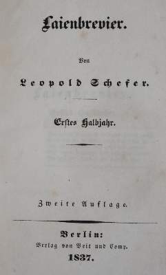 Bild Nr.1: 125-1086 Schefer,L.: (Einband)