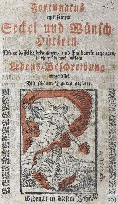 Bild Nr.1: 125-1098 Fortunatus: (Literatur und illustrierte Bücher bis 19.Jahrhundert)