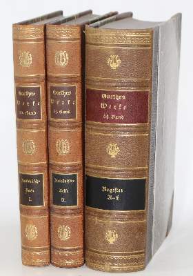Bild Nr.2: 125-1105 Goethe,J.W.v.: (Literatur und illustrierte Bücher bis 19.Jahrhundert)