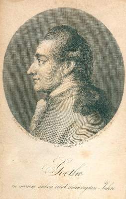 Bild Nr.1: 125-1106 Goethe,(J.W.v.).: (Literatur und illustrierte Bücher bis 19.Jahrhundert)