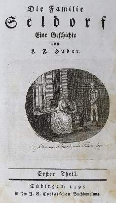 Bild Nr.2: 125-1131 Huber,L.F. (d.i. T.Huber).: (Literatur und illustrierte Bücher bis 19.Jahrhundert)