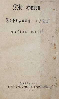Bild Nr.2: 125-1184 Schiller,F.v. (Hrsg.).: (Literatur und illustrierte Bücher bis 19.Jahrhundert)
