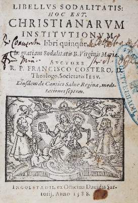 Bild Nr.1: 125-121 Coster,F.: (Alte Drucke, Handschriften und Theologie)