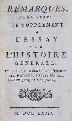 Bild Nr.1: 125-1222 Voltaire,F.M.A.de.: (Literatur und illustrierte Bücher bis 19.Jahrhundert)