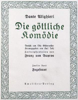 Bild Nr.4: 125-1247 Dante Alighieri.: (Bayros)