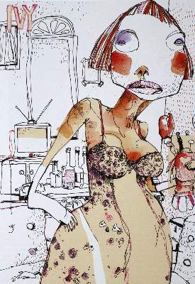 Bild Nr.1: 125-1302 Graphische Kunst.: (Literatur und illustrierte Bücher 20.Jahrhundert - Alte Literatur in modernen Ausgaben)