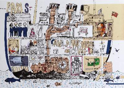 Bild Nr.2: 125-1302 Graphische Kunst.: (Literatur und illustrierte Bücher 20.Jahrhundert - Alte Literatur in modernen Ausgaben)