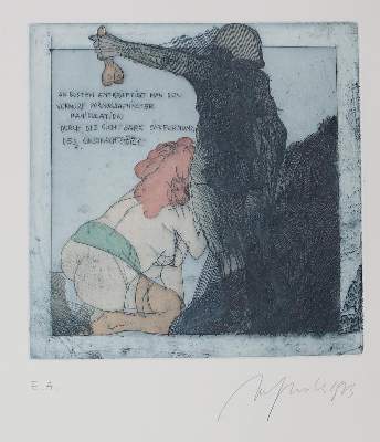 Bild Nr.9: 125-1318 Hrdlicka,A.: (Literatur und illustrierte Bücher 20.Jahrhundert - Alte Literatur in modernen Ausgaben)