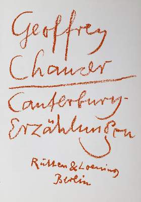 Bild Nr.1: 125-1336 Chaucer,G.: (Klemke)