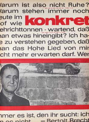 Bild Nr.1: 125-1343 Konkret.: (Literatur und illustrierte Bücher 20.Jahrhundert - Alte Literatur in modernen Ausgaben)