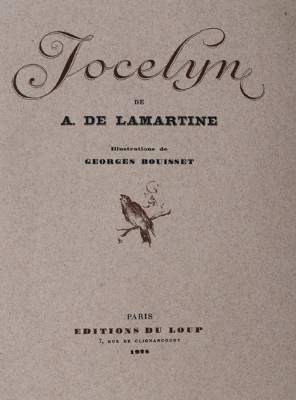 Bild Nr.1: 125-1349 Lamartine,A.de.: (Literatur und illustrierte Bücher 20.Jahrhundert - Alte Literatur in modernen Ausgaben)