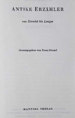 Bild Nr.3: 125-1356 Manesse-Verlag.: (Literatur und illustrierte Bücher 20.Jahrhundert - Alte Literatur in modernen Ausgaben)
