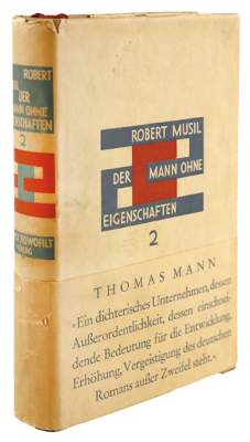 Bild Nr.1: 125-1366 Musil,R.: (Literatur und illustrierte Bücher 20.Jahrhundert - Alte Literatur in modernen Ausgaben)