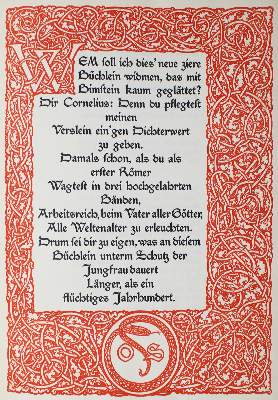 Bild Nr.1: 125-1390 Catullus,Q.V.: (Pressendrucke)