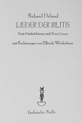 Bild Nr.2: 125-1392 Dehmel,R.: (Pressendrucke)