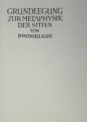 Bild Nr.1: 125-1402 Kant,I.: (Pressendrucke)