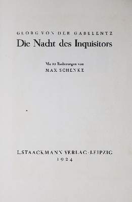 Bild Nr.3: 125-1432 Gabelentz,G.v.d.: (Schenke)