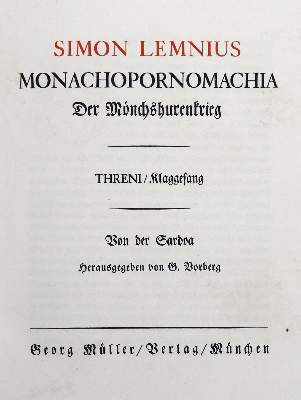 Bild Nr.1: 125-1474 Lemnius,S.: (Wirsching)