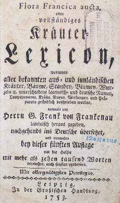 Bild Nr.1: 125-1481 Frankenau,G.F.v.: (Botanik)