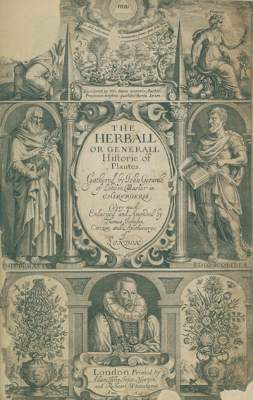 Bild Nr.1: 125-1488 Gerarde,J.: (Botanik, Kräuterbücher)