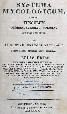 Bild Nr.1: 125-1498 Fries,E.M.: (Botanik, Pilze)