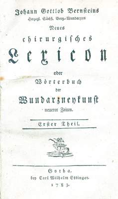 Bild Nr.1: 125-1518 Bernstein,J.G.: (Medizin)