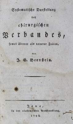 Bild Nr.1: 125-1520 Bernstein,J.G.: (Medizin)