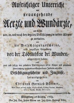 Bild Nr.1: 125-1526 Büttner,C.G.: (Medizin)