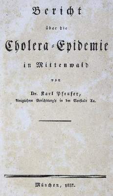 Bild Nr.1: 125-1537 Pfeufer,K.: (Medizin, Cholera)