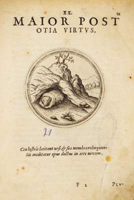 Bild Nr.1: 125-154 Camerarius,J.: (Emblemata)